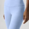 High-Waist Airbrush Legging - Light Provence Blue