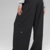 High-Waist Dreamscape Trouser (Long) - Black