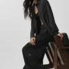 High-Waist Dreamscape Trouser (Regular) - Black