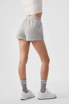 Low Key Sweat Short – Athletic Heather Grey