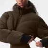 Main Act Corset Puffer - Espresso/Black