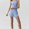 Ribbed Adore Tank - Light Provence Blue