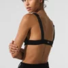 Micro Corduroy Dreamer Bra - Black