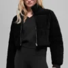 Micro Corduroy Dreamy Puffer - Black