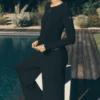 Mid-Rise Dreamlight Straight Pant - Black