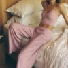 Mid-Rise Dreamlight Straight Pant - Vintage Pink