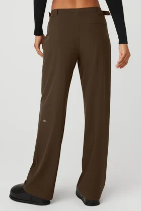 Mid-Rise Showdown Trouser – Espresso