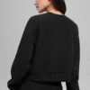 Muse Crew Neck Pullover - Black
