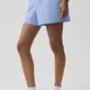 Pinstripe Daylight Boxer Short - Light Provence Blue/White