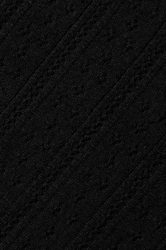 Pointelle Sweater High-Waist Be Mine Legging - Black