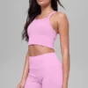 Seamless Ribbed Favorite Bra Tank - Candy Heart Pink