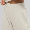 Serenity Wide Leg Sweatpant - Oatmeal Heather
