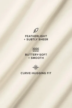 Sheer Glow Bra – Ivory