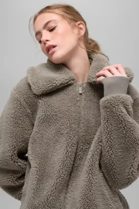 Sherpa Downtown Jacket – Light Cocoa