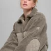Sherpa Edge Bomber - Light Cocoa