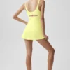 Slice Tennis Dress - Sunshine
