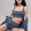 Snuggle up Sweater Bra - Bluestone
