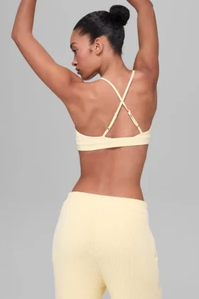 Splendor Bra – Candlelight Yellow/White