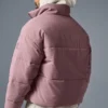 Stretch Woven Street Puffer - Woodrose