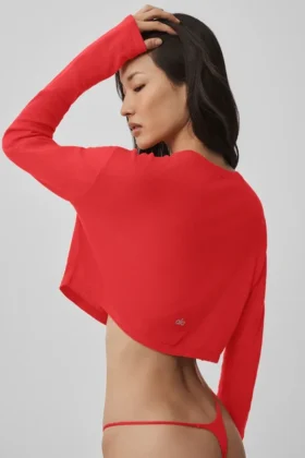 Supernatural Sweater Cardigan – Bright Red