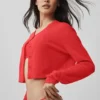 Supernatural Sweater Cardigan - Bright Red