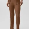 Sweater High-Waist Sunlit Straight Leg Pant - Sun Kissed Brown