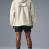 Vantage Nylon Ripstop Track Jacket - Bone