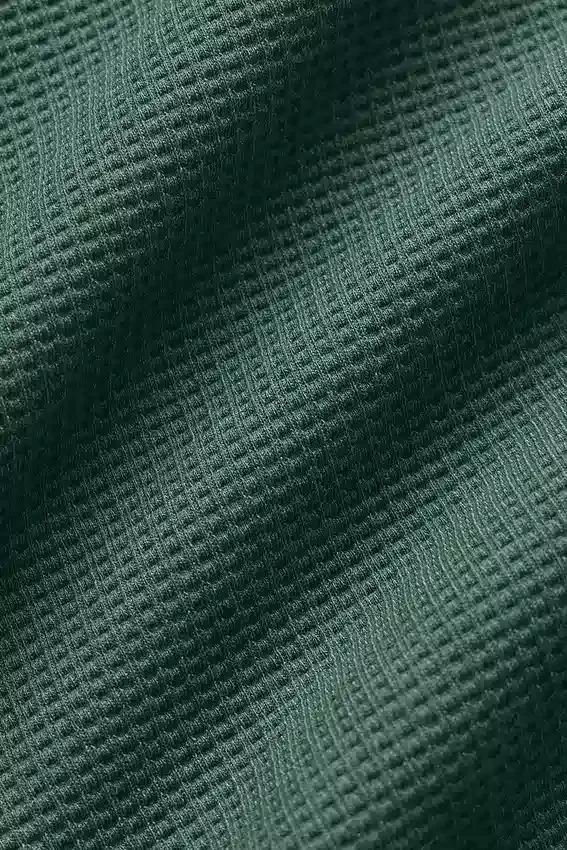 Waffle Lounge Hoodie - Clover Green