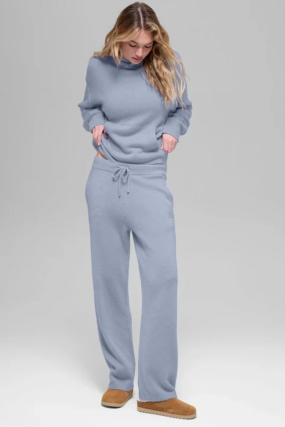 Wool Cashmere New Class Hoodie - Winter Frost